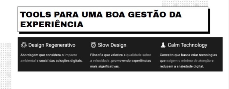 Boa gestão de experiência em AI